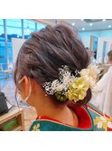 成人式ヘアセット