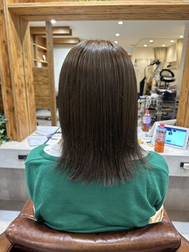 アドラーブル 駅南店(adorable) 【カーキグレージュ】20代30代40代◎髪質改善カラー