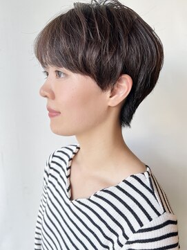 モリオフロムロンドン 原宿本店(morio from London) 【morio原宿】黒髪マッシュショート