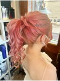 【ヘアセット】 ハイポニーテール 茅ヶ崎ヘアセット