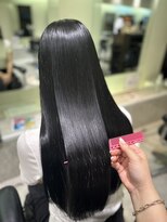 リー 尼崎(Lee)&nbsp;髪質改善艶カラー 艶髪オージュアトリートメント レイヤーカット