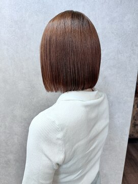 ブルーム(the Bloom) 【ぷつっとボブ】ピンクベージュ