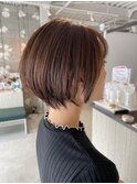 丸みショート ショートカット 熊本【小顔/ワンレン/ボブルフ】