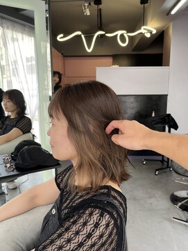 クラン ヘアーアンドスタジオ(CLAN hair & studio) 可愛いインナーカラー