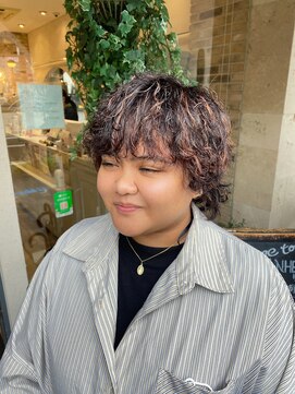 アネーロバイエーケー(ANHELO by AK) ハイライト　パーマ