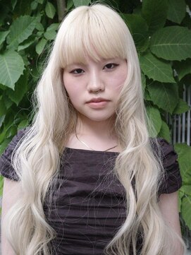 キャロルガーデンズ ボコカ 表参道(Carroll Gardens bococa) 抜きっぱなしブロンド、スーパーロング