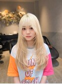 ハイトーンカラー/髪質改善/髪質改善トリートメント