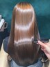 【圧倒的艶髪へ】髪質改善水素ケアトリートメント+似合わせカット￥8400