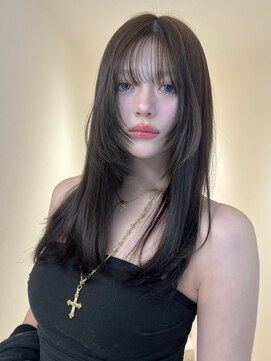 アイトーキョーエス 渋谷(AI TOKYO S) レイヤーカットハッシュカットハイレイヤー韓国ヘアくびれヘア