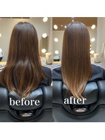 ツヤと髪 クリム(crim)&nbsp;髪質改善、エステカラー・白髪染め　30代、40代、50代