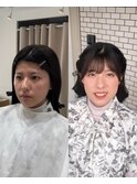 ヘアメイク　フルメイク　綺麗め　上品
