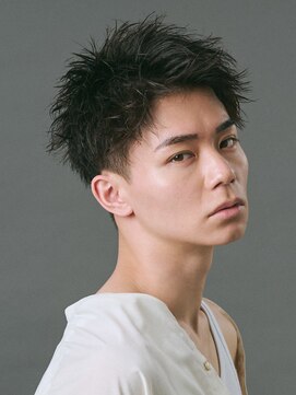 エルマーク 高槻(L-MARK) スパイキーショート/短髪/ツーブロック/メンズ/men's