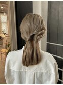 ゆるっとニュアンスヘアセット