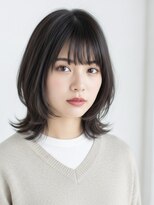 ヴィスト バイ レボ(VIST by REVO)&nbsp;20代30代40代ミディアムレイヤー顔まわりレイヤーウルフレイヤー