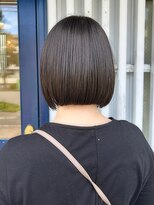 ヘアーサロン ビー(hair salon b.)&nbsp;切りっぱなし/ワンレンボブ/ボブ/顎ラインボブ/ぱっつんボブ