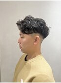 ランダムフェザーパーマ