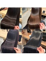 ジーナ 渋谷本店(Zina) 縮毛矯正×髪質改善トリートメントでツヤツヤに!