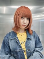 エヴァン(HEVIN) オレンジカラーハイトーンブリーチ