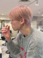 ノヴァ 天王寺(NOVA) シースルーマッシュ ピンクベージュ