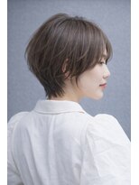 レム 仙台店(L.E.M) 【くびれショート/透明感カラー】