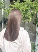 オリーブベージュ/透明感/艶髪/髪質改善トリートメント