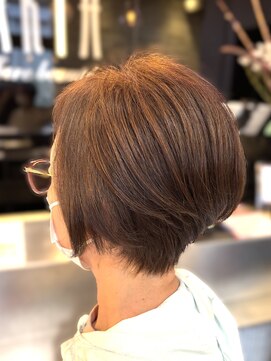 アース コアフュール ボーテ 藤枝店(EARTH coiffure beaute) 白髪ぼかし×ベージュ×春髪