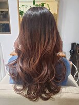 ヘアリゾート粋 リマ 銀座店(lima)&nbsp;透明感ブラウンアッシュ/レイヤーカット/艶髪ウェーブ