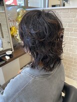 ノリス 幕張(Noris)&nbsp;ウルフカットパーマ《幕張/幕張本郷/花見川区》
