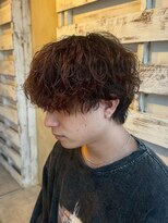 グランデュール 静岡駅前店(GRANDEUR)&nbsp;波巻きシャドウパーマ韓国風