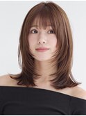 30代40代大人可愛いレイヤー似合わせ小顔カット摂津本山