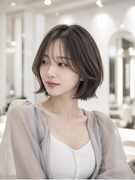 ラビマーニ 西中島店(Labimani) 【Labimani】大人韓国レイヤーボブ