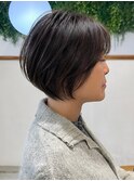 顔型別ヘアスタイル/似合わせ診断/ショートボブ/小顔