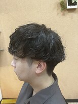 クレス 東武練馬店&nbsp;朝ラクで決まる、動きが魅力の無造作シャドウパーマ