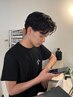 メンズカット+骨格矯正ダウンパーマ￥8800
