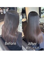 ルフール 千葉店(ref-le) 美髪矯正(縮毛矯正)で毎日続くツヤ髪に…