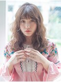 【Violet】ふわくしゅ半熟パーマミディアムレイヤー