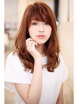 マリアバイアフロート(Maria by AFLOAT) 【重山】ひし形シルエットヴェールウェーブブルージュセミディ♪