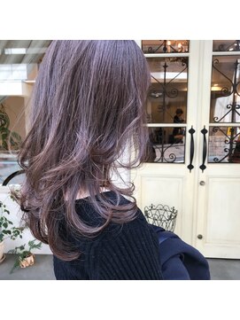 マウロア(MAULOA) “柔らか質感 パープルージュ モテロング 透明感”中西英美子