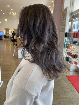 コワファースト 別府 パープルグレー☆グラデーションカラー