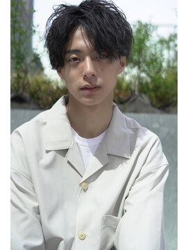 ジョエミバイアンアミ(joemi by Un ami) （joemi 新宿）スパイラルパーマ メンズパーマ マッシュ　近江