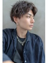 オースティン 門前仲町(AUSTIN) かき上げシルバーカラーサイドグラデーションスリークショート