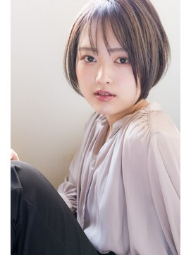 ロージー 北上川岸店(Rosy) 薄め前髪×おしゃれ丸みショート