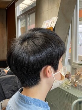 ヘアブレクト(hair BleCt) 丸みが命！！耳だしマッシュショート！！