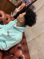 エルエー バーバーショップ 草津店(L.A BARBERSHOP)&nbsp;針金アフロ