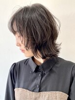 フォーク FOLK&nbsp;【FOLK】透明感ダークグレージュ☆似合わせ顔まわりレイヤー♪