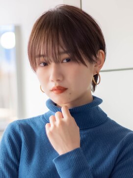 サーカス バイ ビュートリアム 青山(CIRCUS by BEAUTRIUM) マッシュショート20代30代40代大人可愛い暗髪うる艶髪青山表参道