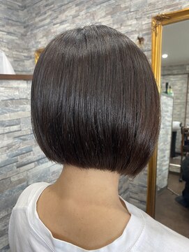 ラフィット 下大利店(lafit) ナチュラルボブ☆ダメージ修復カット☆