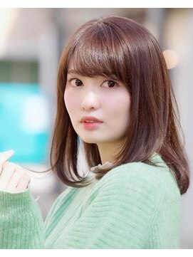 ミラリー トウキョウ(Mirareee Tokyo) 垢抜けシースルーバング☆愛されミディアム　新宿代々木