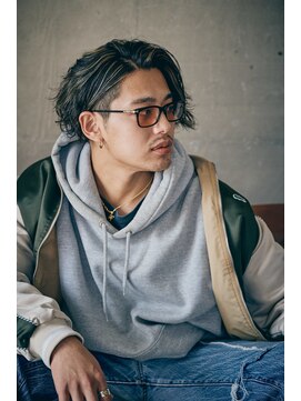 アソビ 表参道(ASOBI) ロングハイライトウェーブ