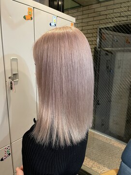 ラフ 難波店(LAFF) #黒髪#ボブルフ#ネビージュ#小顔#ワンレン